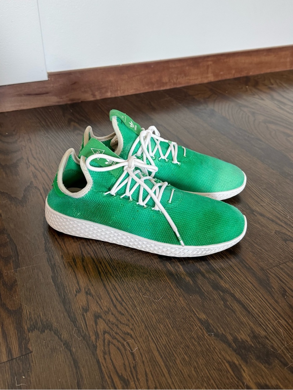 Adidas Pharrell Williams Tennis Hu Holi Green Sneakers Men’s Size 8